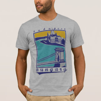 T-shirt Chain Bridge - Budapest Forever! collection