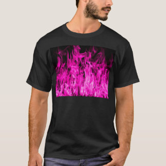 T-shirt Chama violeta e produtos e roupa violetas de fogo