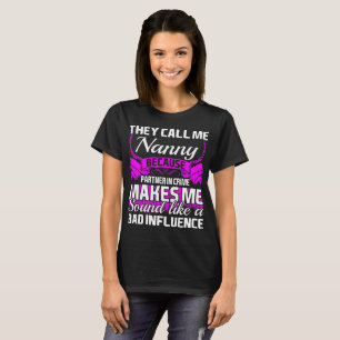 T-shirt Chamam-me sócio do baby-sitter - dentro - camiset
