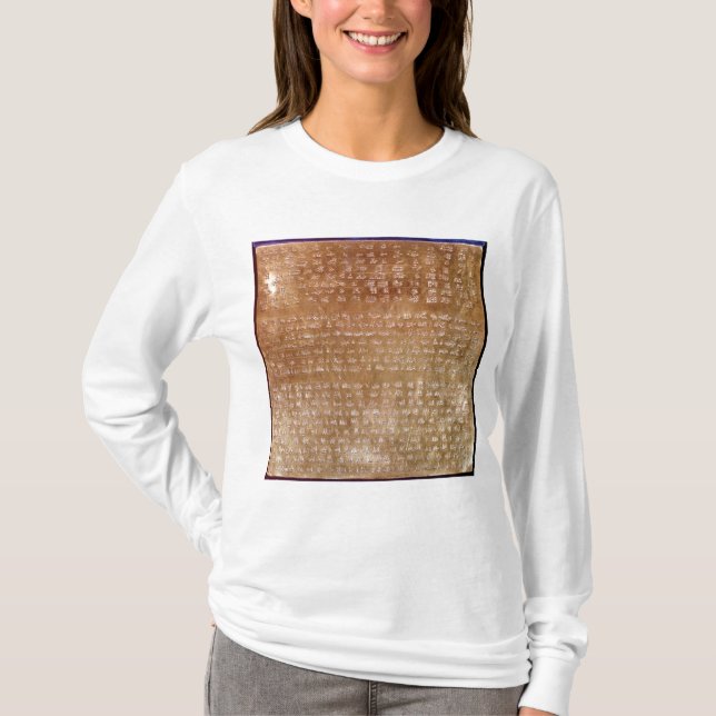 T-shirt Chapa de Darius mim 550-500 BC (Frente)
