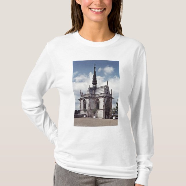 T-shirt Chapelle Santo-Hubert do castelo Amboise (Frente)