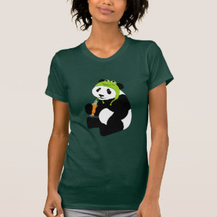 T-shirt Chapéu do sapo da panda