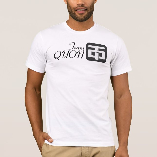 T-shirt Chapéus da equipe QUON fora (Frente)