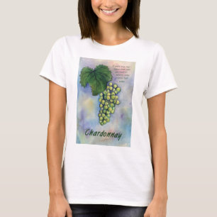 T-shirt Chardonnay Wine Graphics & Description Shirt