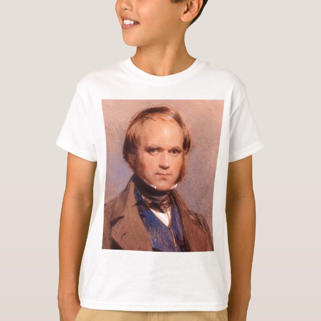 T-shirt Charles Darwin (Frente)