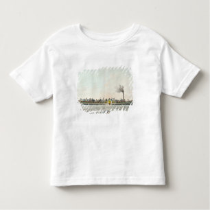 T-shirt Charles-Philippe, o primeiro barco a vapor