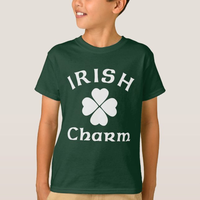 T-shirt Charme Irlandês (Frente)