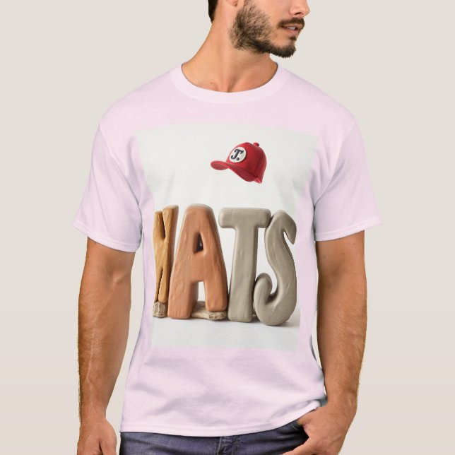 T-Shirt-:Charming Clay World legal T-Shirt design (Frente)