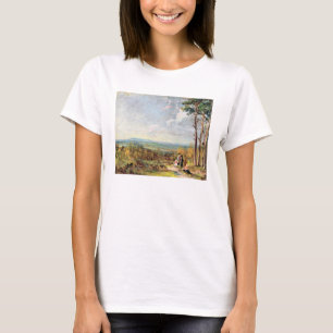 T-shirt Charneca de Hampstead que olha para a grade, 1821