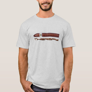 T-shirt Charuto como a terapia