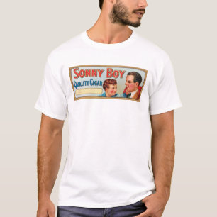 T-shirt Charutos de qualidade para o Rapaz Sonny - persona