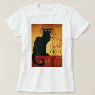 T-shirt Chat Noir - Gato Preto