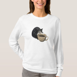 T-shirt Chávena de café