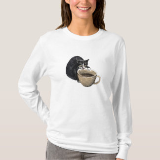 T-shirt Chávena de café