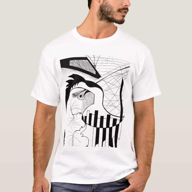 T-shirt Chaves do piano (Frente)