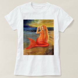 T-shirt chaves do por do sol da sereia