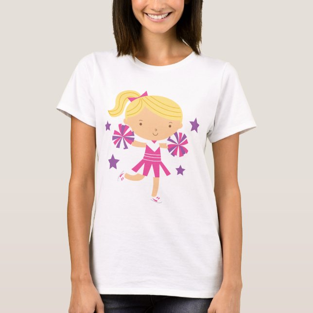 T-shirt Cheerleader bonito (Frente)