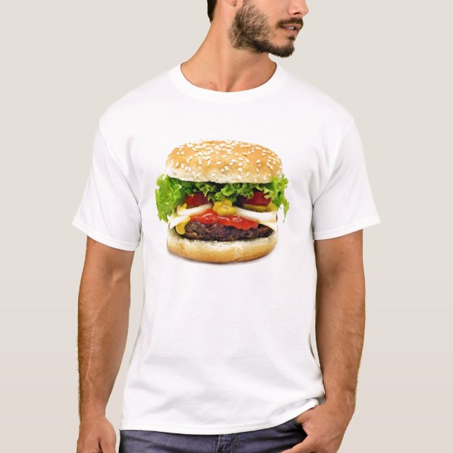 T-Shirt Cheeseburger (Frente)