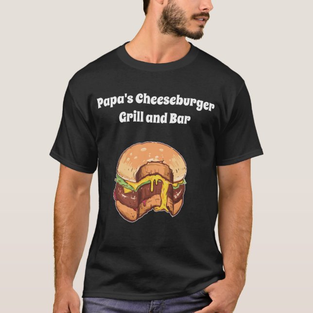 T-Shirt Cheeseburger (Frente)