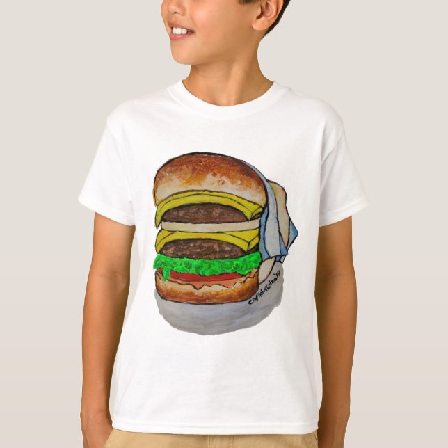 T-shirt Cheeseburger dobro (Frente)