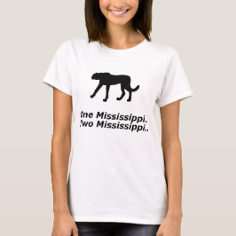 T-shirt Cheetah One Mississippi