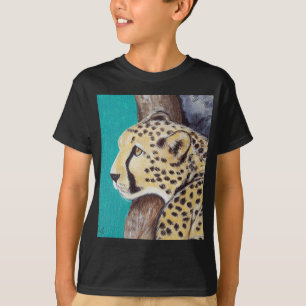 T-shirt Cheetah Painting