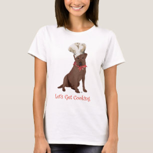 T-shirt Chef Labrador Retriever Chocolate