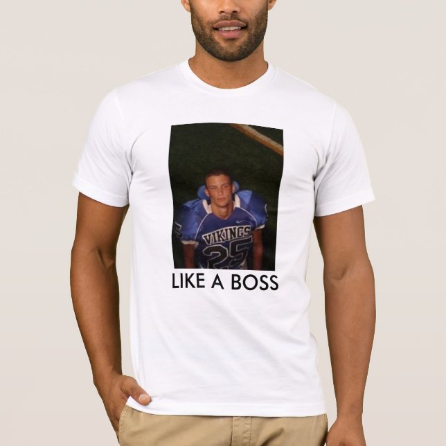 T-SHIRT CHEFE, COMO UM CHEFE (Frente)