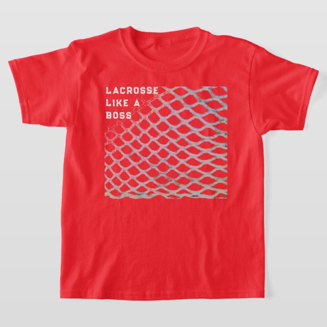 T-shirt Chefe de Lacrosse (Postura )
