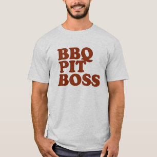 T-shirt Chefe de poço do CHURRASCO