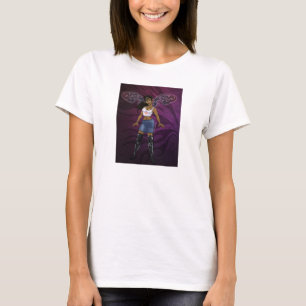T-shirt Chefe de Shawntiqua das fadas Monied
