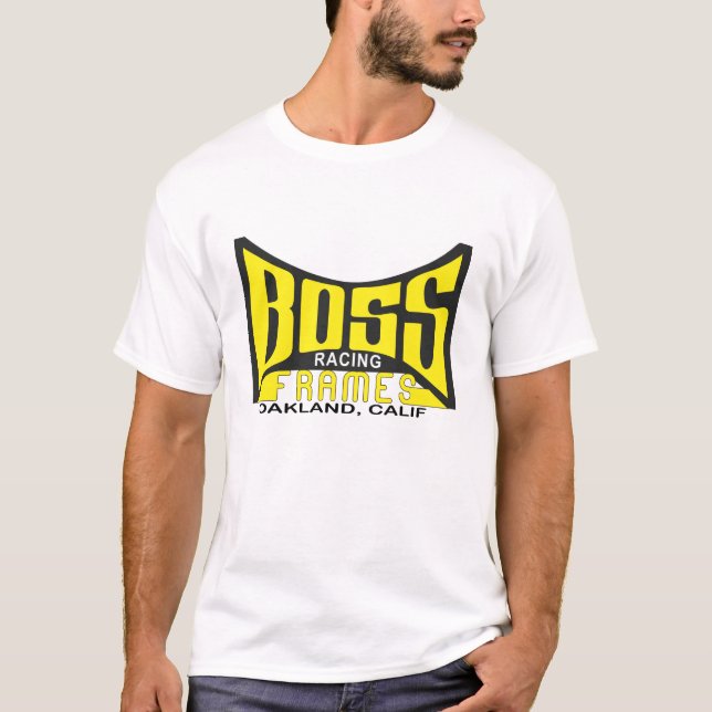 T-shirt Chefe que compete quadros (Frente)