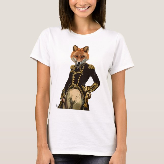 T-shirt Cheio Almirante Fox (Frente)