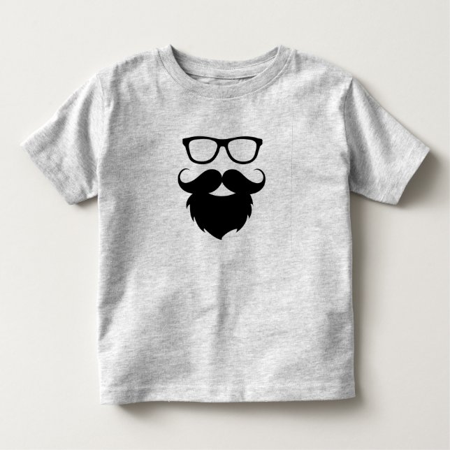 T-shirt Cheio Cultivou Homem-Barba Engraçado (Frente)