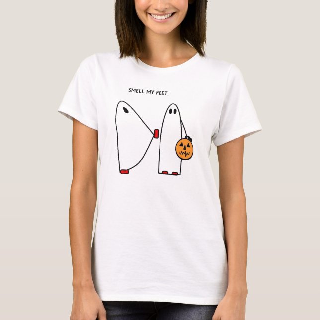 T-shirt Cheire meus pés (Frente)