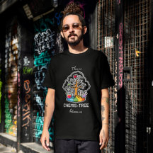 T-shirt CHEMIS-TREE between us arbre blanc noir