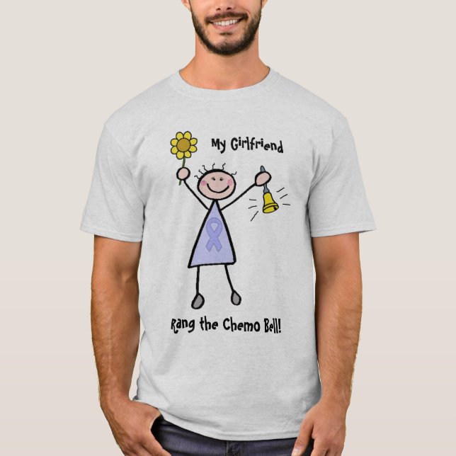 T-shirt Chemo Bell - general Cancer da mulher (Frente)