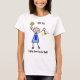 T-shirt Chemo Bell - mulher do cancro do cólon (Frente)