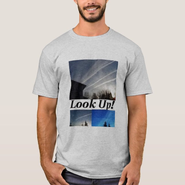 T-shirt Chemtrails (Frente)
