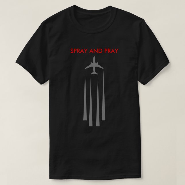T-shirt Chemtrails (Frente do Design)