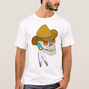 T-shirt Cherokee do crânio