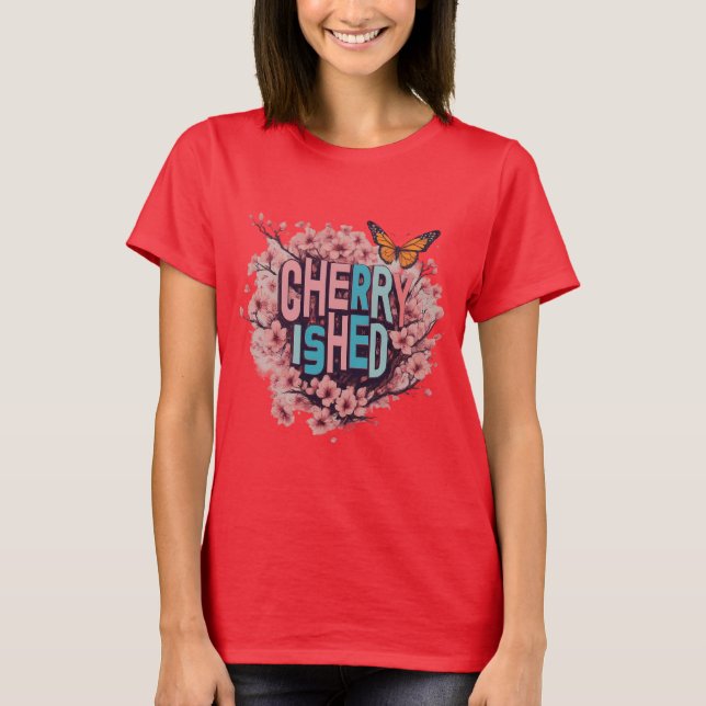 T-shirt CHERRY-ISHED (Frente)