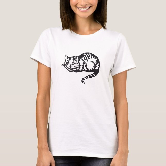 T-shirt Cheshire cat (Frente)