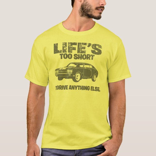 T-shirt Chevrolet 1970 Chevelle SS 454 (Frente)