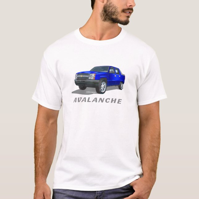 T-shirt Chevrolet Azul (Frente)