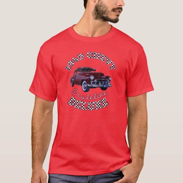 T-shirt Chevy 1949 Styleline de luxe (Frente)