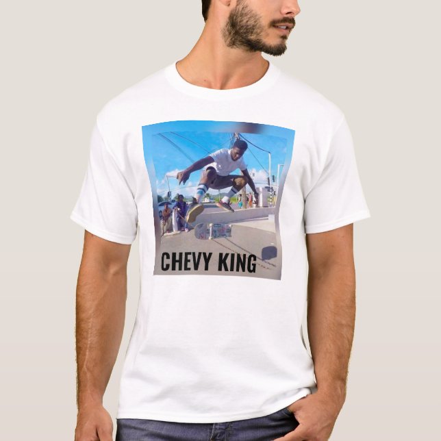 T-Shirt CHEVY KING SKATEBOARD (Frente)