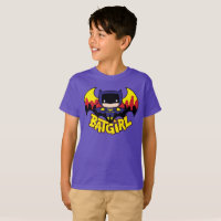 Chibi Batgirl Com Skyline & Logo Gotham