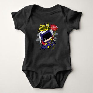 T-shirt Chibi Batgirl Pronto Para Ação