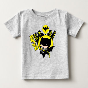 T-shirt Chibi Batman Escalando A Cidade